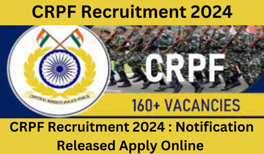 CRPF Recruitment 2024
