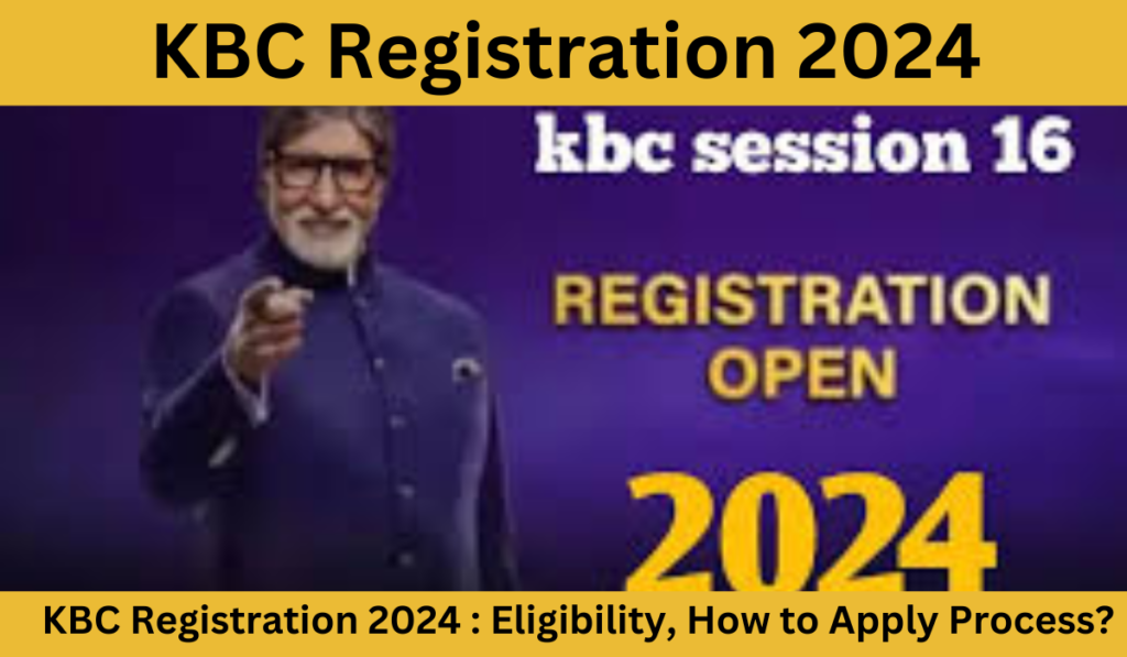 KBC Registration 2024