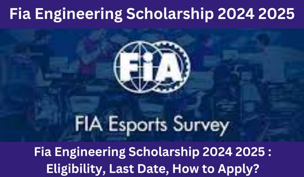 Fia Engineering Scholarship 2024 2025